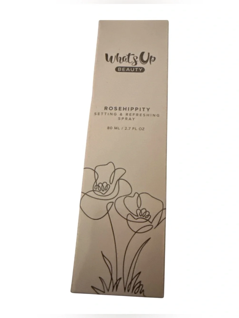 WHATS UP BEAUTY Rosehippity Setting & Refreshing Spray, Full Size (80 ml), New